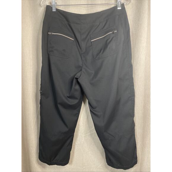 Tail Tech Performance Golf Capri - Black/Multi Zippered Pockets - Women’s Size 8 - Picture 2 of 4